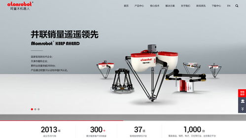 專業企業產品網站設計與機器人網站建設——尚品中國定制服務與代理代辦